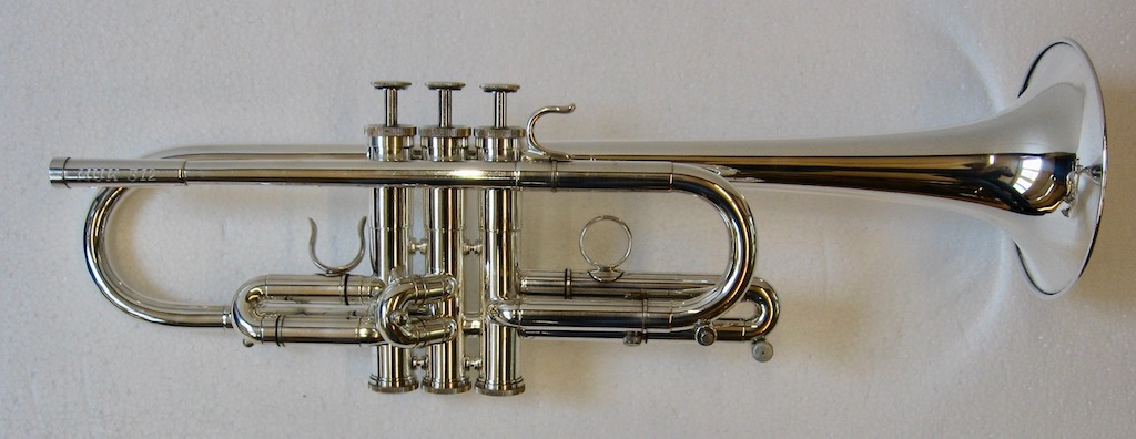 C-Trompete MUK 512 versilbert